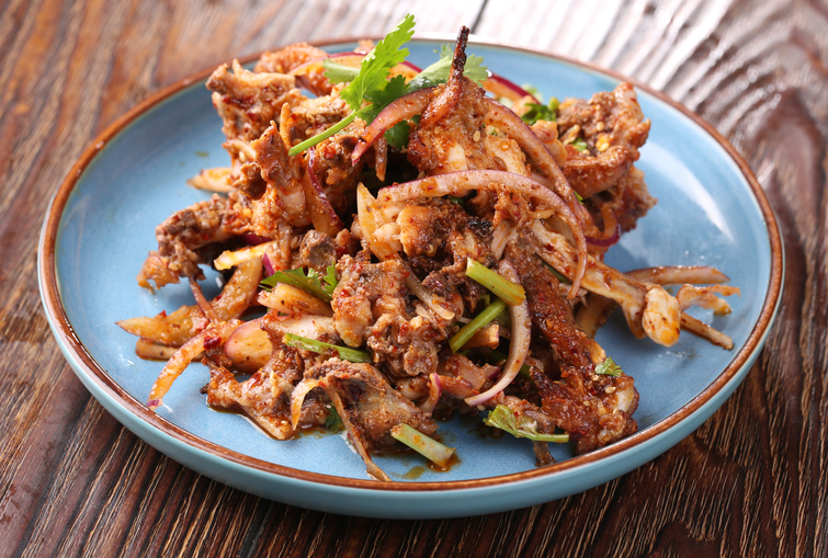 張成榮麻辣涼拌雞架